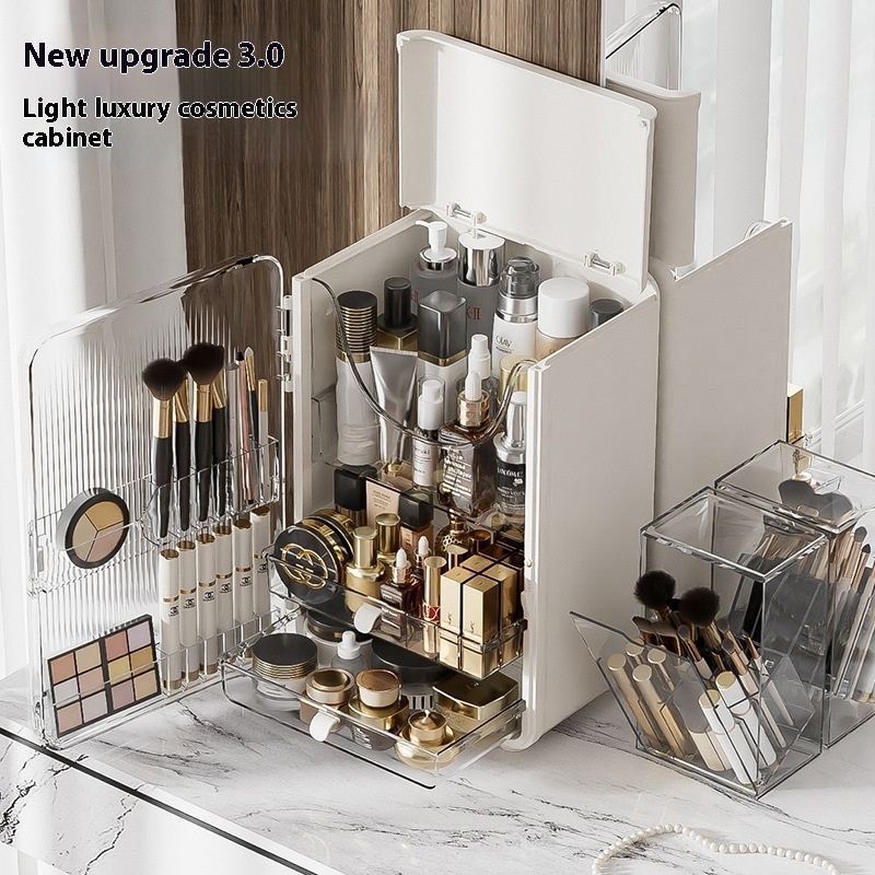 Fashion Personality Dustproof Cosmetics Storage Box