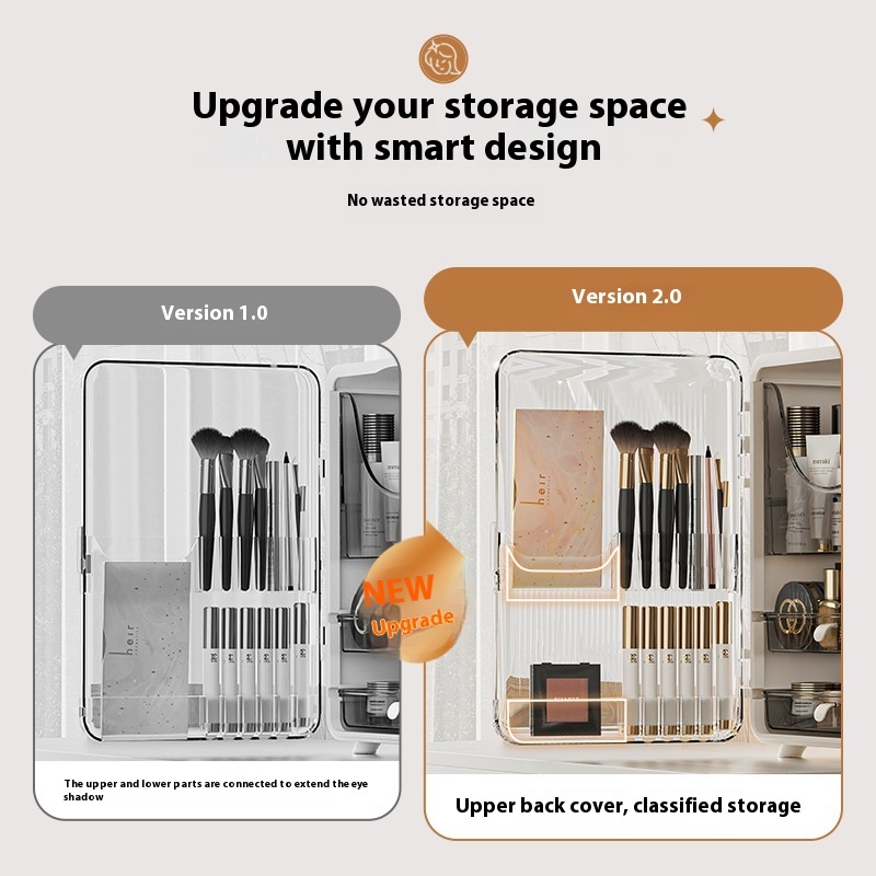 Fashion Personality Dustproof Cosmetics Storage Box - Image 9