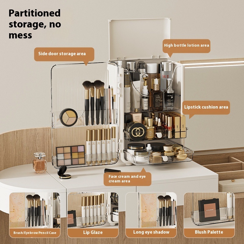 Fashion Personality Dustproof Cosmetics Storage Box - Image 6