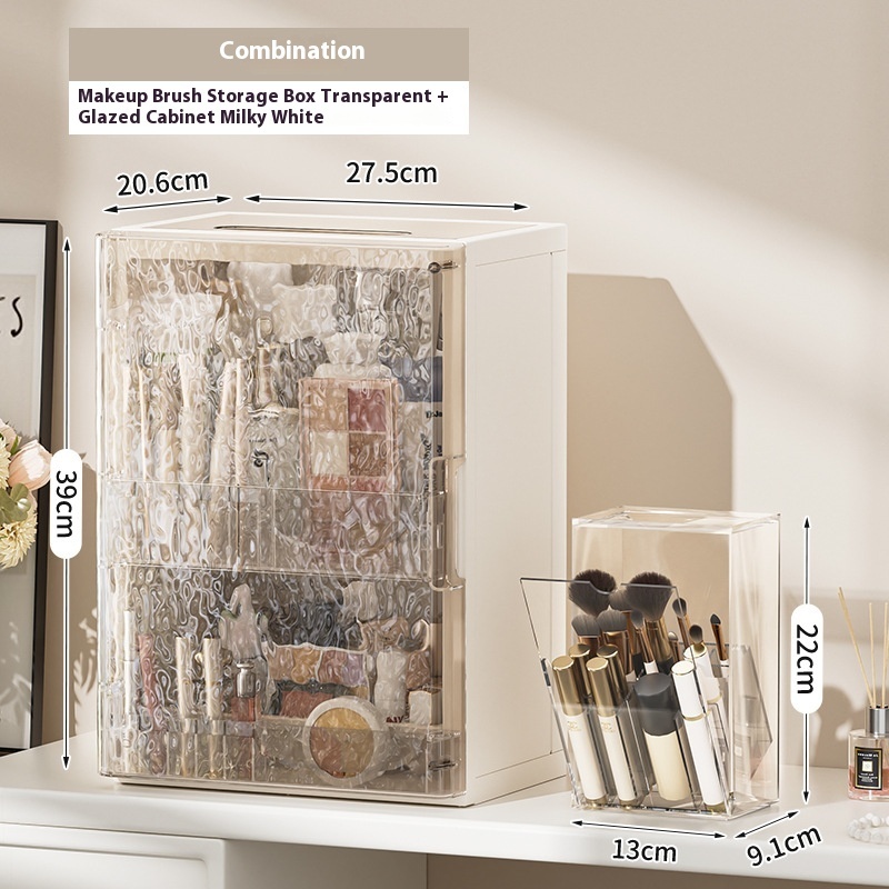 Fashion Personality Dustproof Cosmetics Storage Box - Image 8